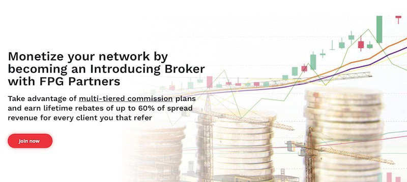 Earn Up to 60% Lifetime Rebates as an FPG Introducing Broker